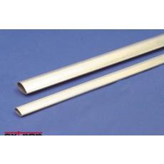 Alu Tropfenprofil Rohr 5,3 x 10mm