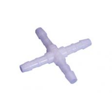 Schlauchverbinder 4 mm -- Kreuz