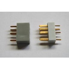 Stecker + Buchse - Set  4 - Pol