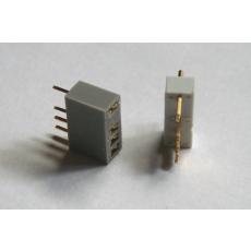 Stecker + Buchse - Set  4 - Pol