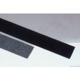 Klettband, schwarz -- 25 x 250 mm 
