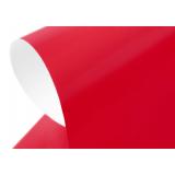 Bügelfolie - 2m Rolle - rot