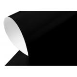 Bügelfolie - 2m Rolle - schwarz